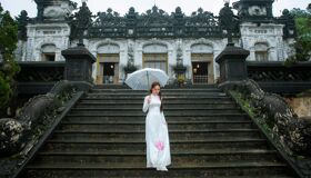 Hue Imperial Steps for Solo Travelers